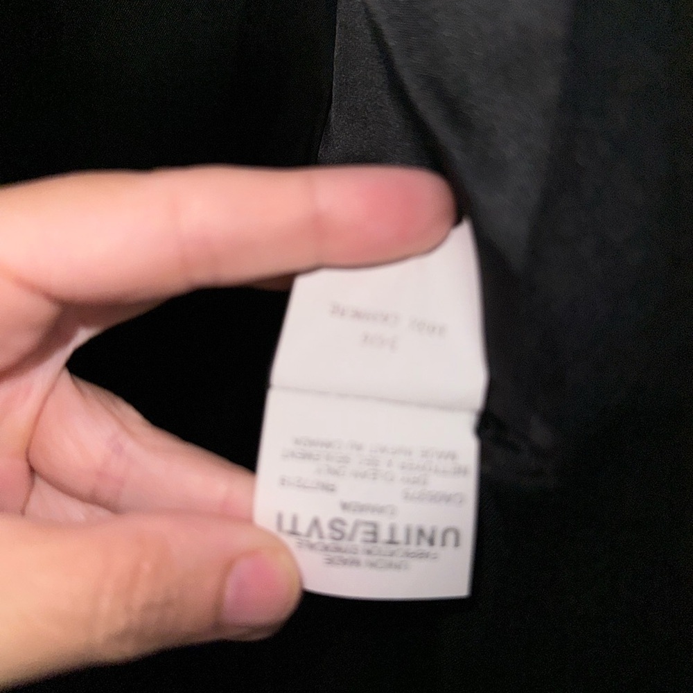 Pronto Uomo Men's 44R Black 100% Cashmere 2-Button Blazer Jacket Sport Coat - Picture 6 of 7